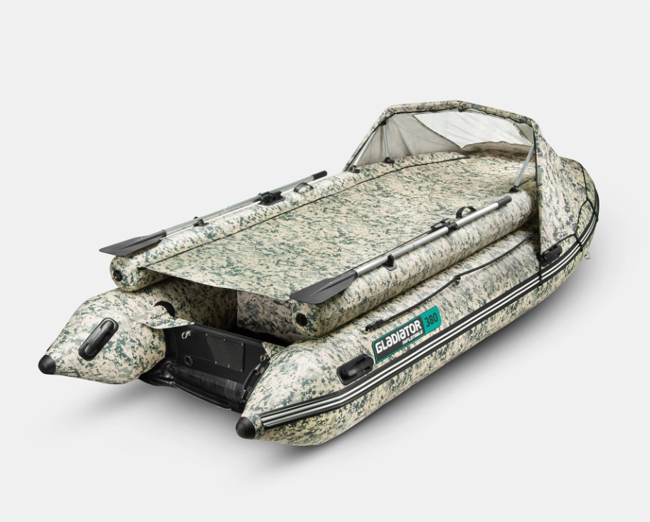 Лодка Gladiator E 450 PRO X camo